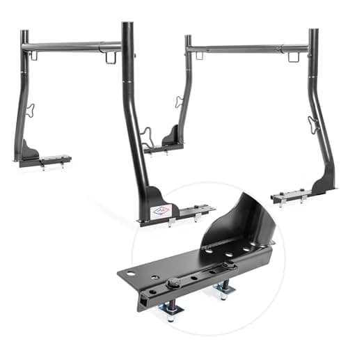 AA-Racks X31-J Ladder Rack, 800 lb, with 8 Non-Drilling Z-Clamps — Best ladder racks