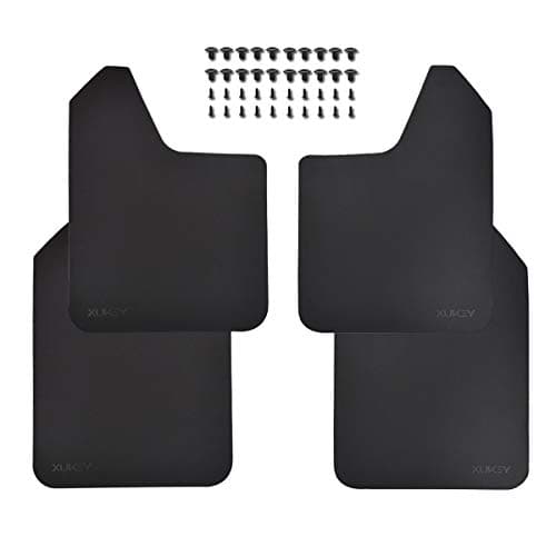 XUKEY Universal Molded Mud Flaps, 4-pack