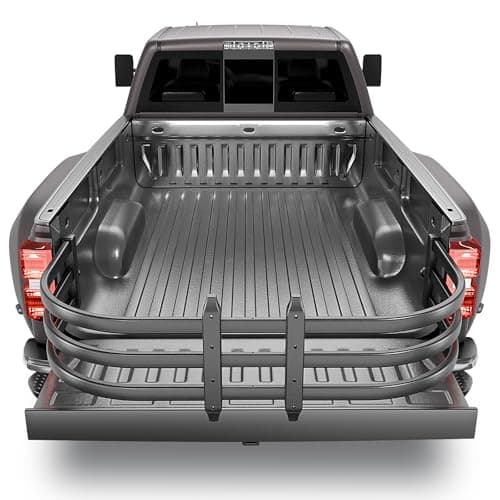 SOENBOO Aluminum Retractable Tailgate Extender, 49-61 in
