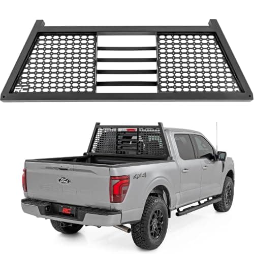 Rough Country Steel Headache Rack with Dual MOLLE Panels