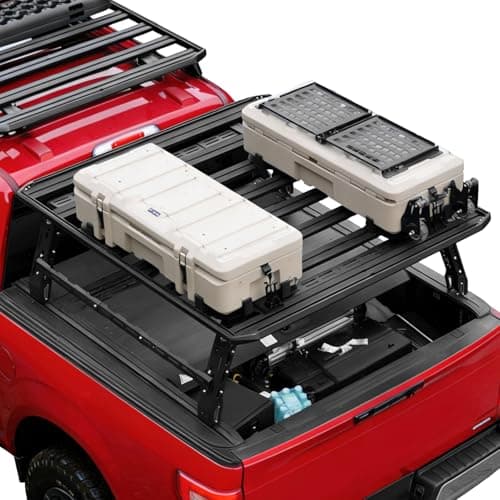 TRUMGETA Overland Bed Rack, Adjustable Height, Full-Size