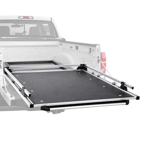 VEVOR Sliding Truck Bed Organizer, 65 x 48 in, 1000 lb — Cheaper DECKED alternatives that actually work