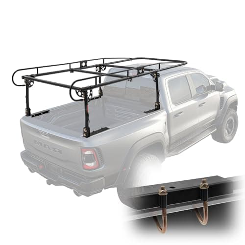 VEVOR Truck Ladder Rack, 1000 lb, Drill or No-Drill