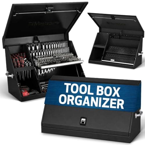 Montezuma LA400B 30-inch Triangle Tool Box — The best chest and triangle truck tool boxes
