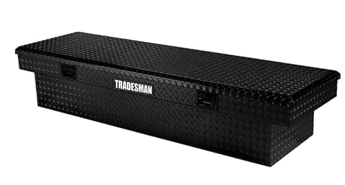 Tradesman 7511101 70-inch Slimline Cross Bed Box — Does a tool box fit under a tonneau cover?