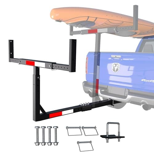 TRUSOON 2-in-1 Hitch Bed Extender, 1000 lb — The best truck bed extenders
